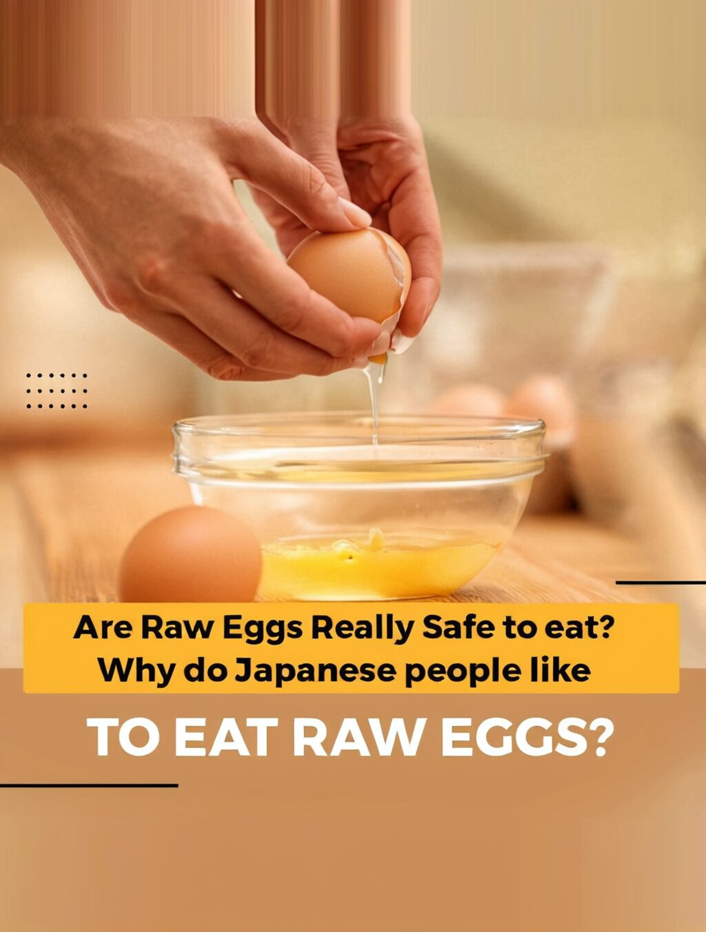 is it safe to eat raw egg in japan