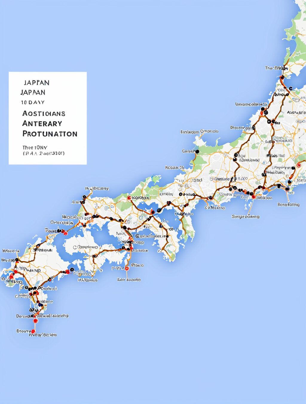 japan 10 day itinerary july