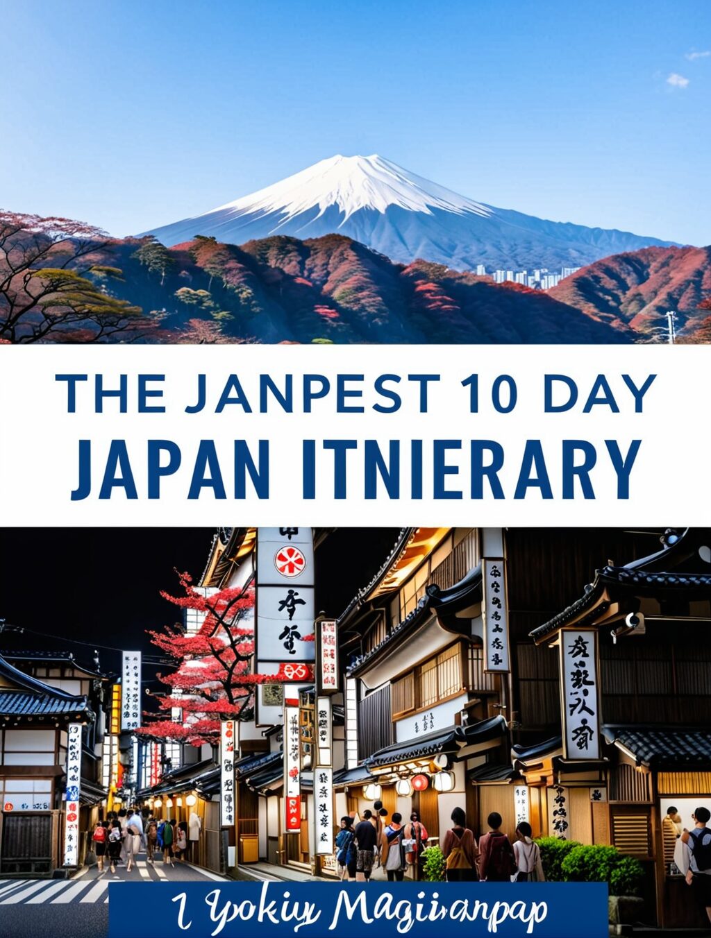 japan 10 day itinerary map