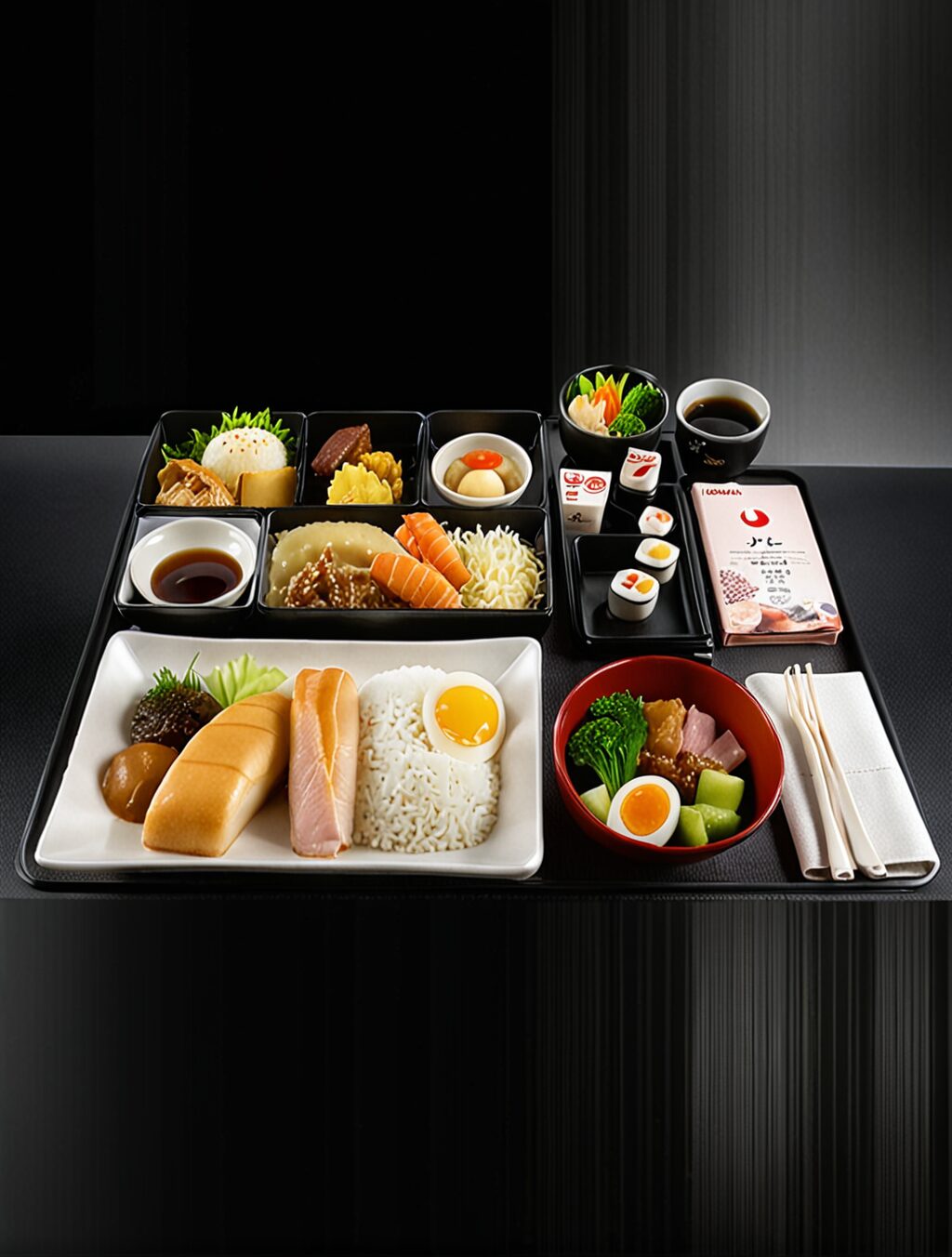 japan airlines economy food menu