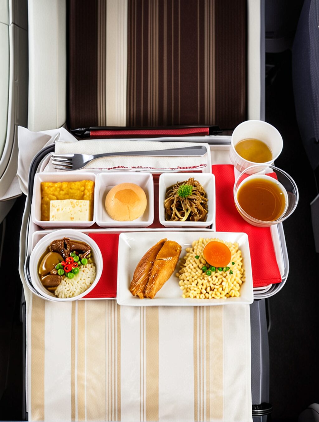 japan airlines economy food review