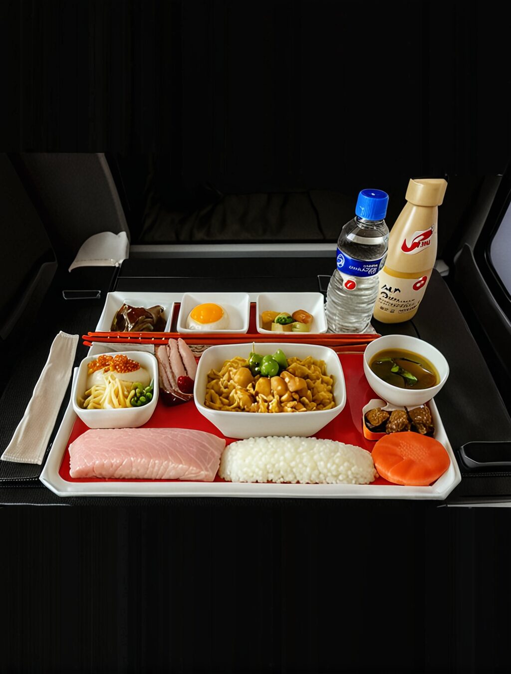 japan airlines economy food review