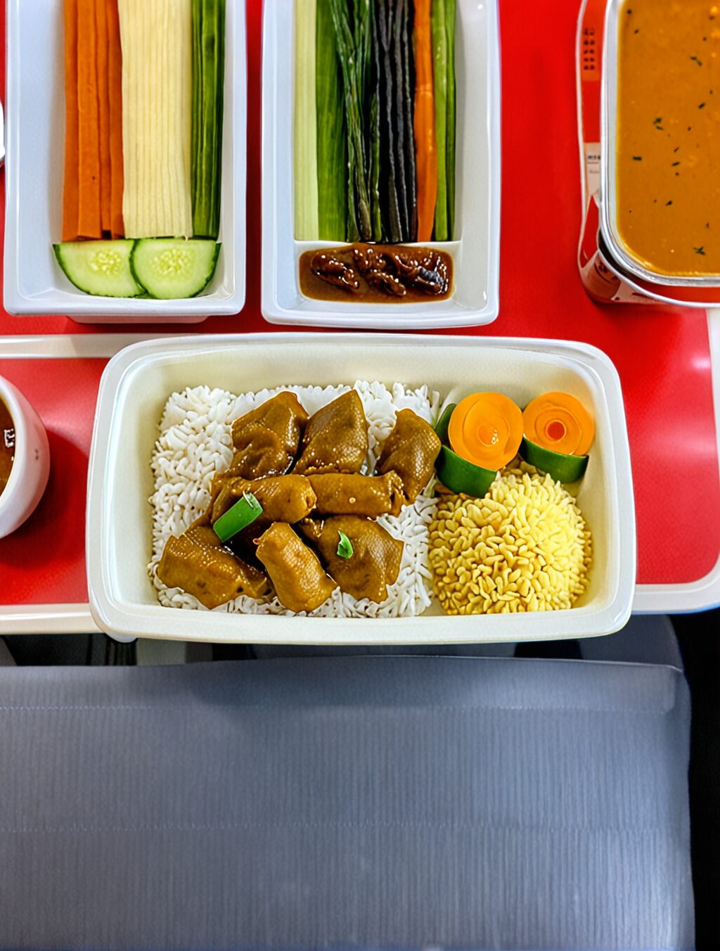 japan airlines indian food