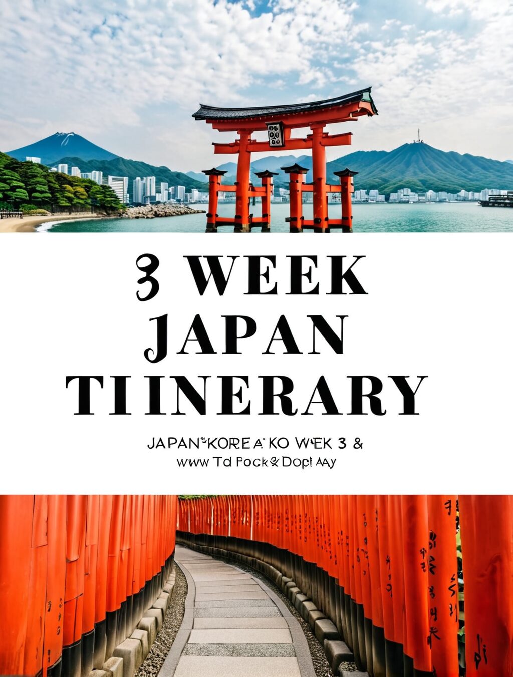 japan and korea 3 week itinerary
