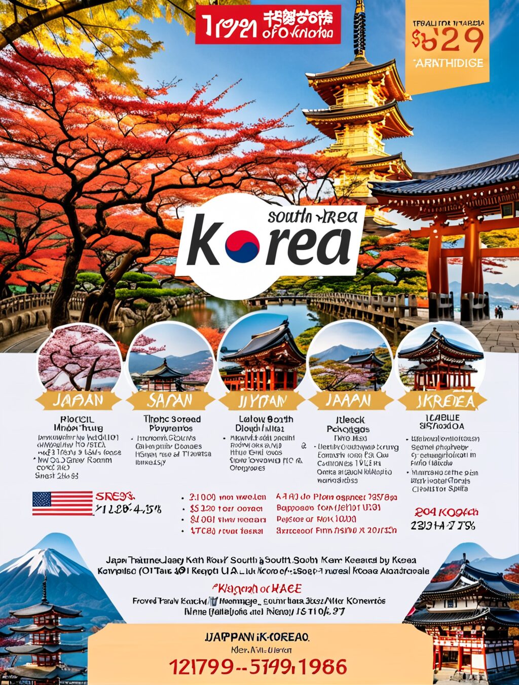 japan and south korea travel package from usa