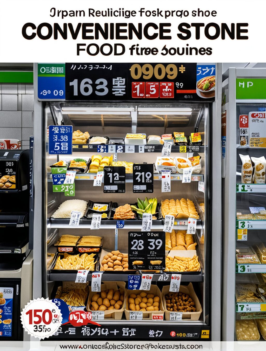 japan convenience store food price