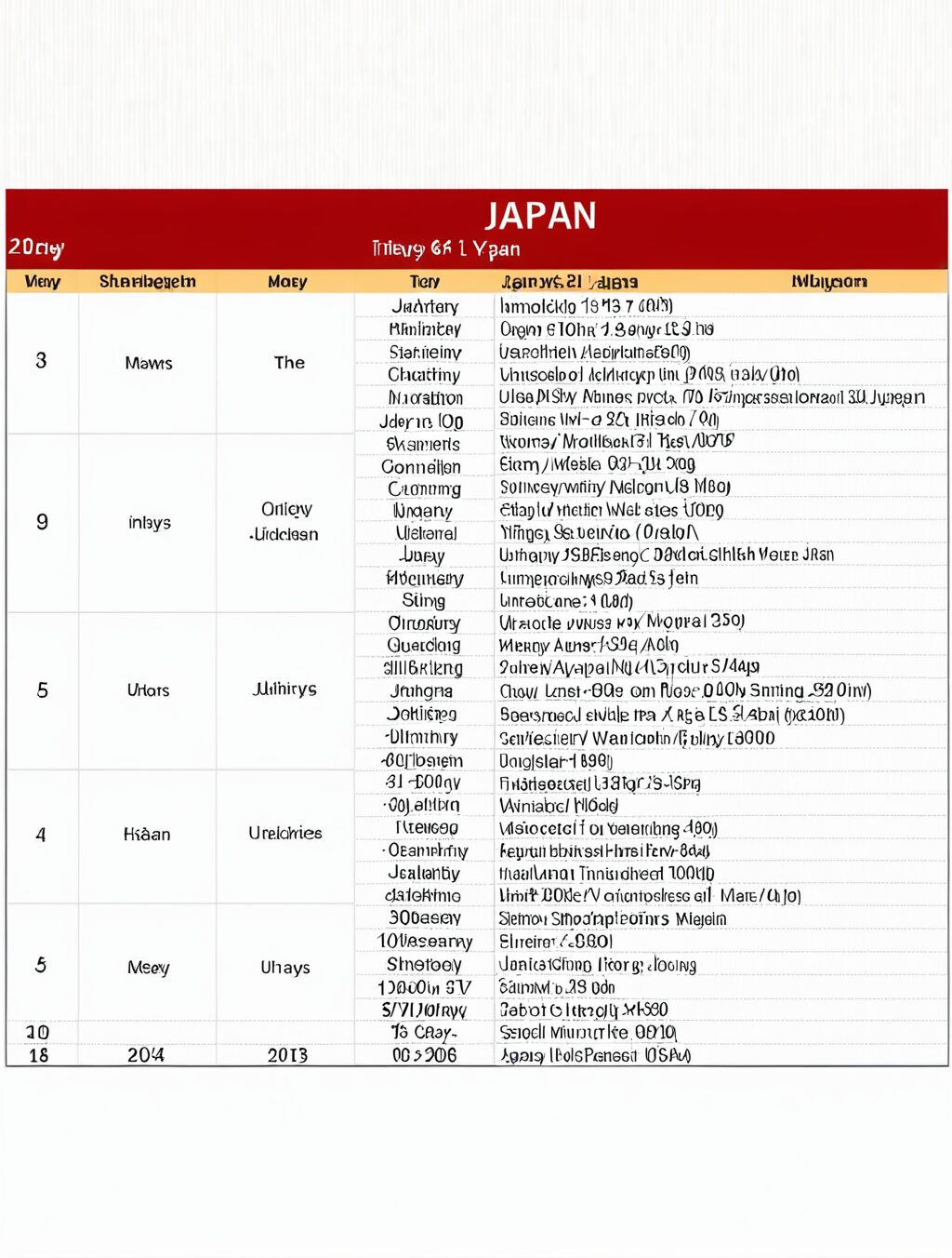 japan itinerary 6 days