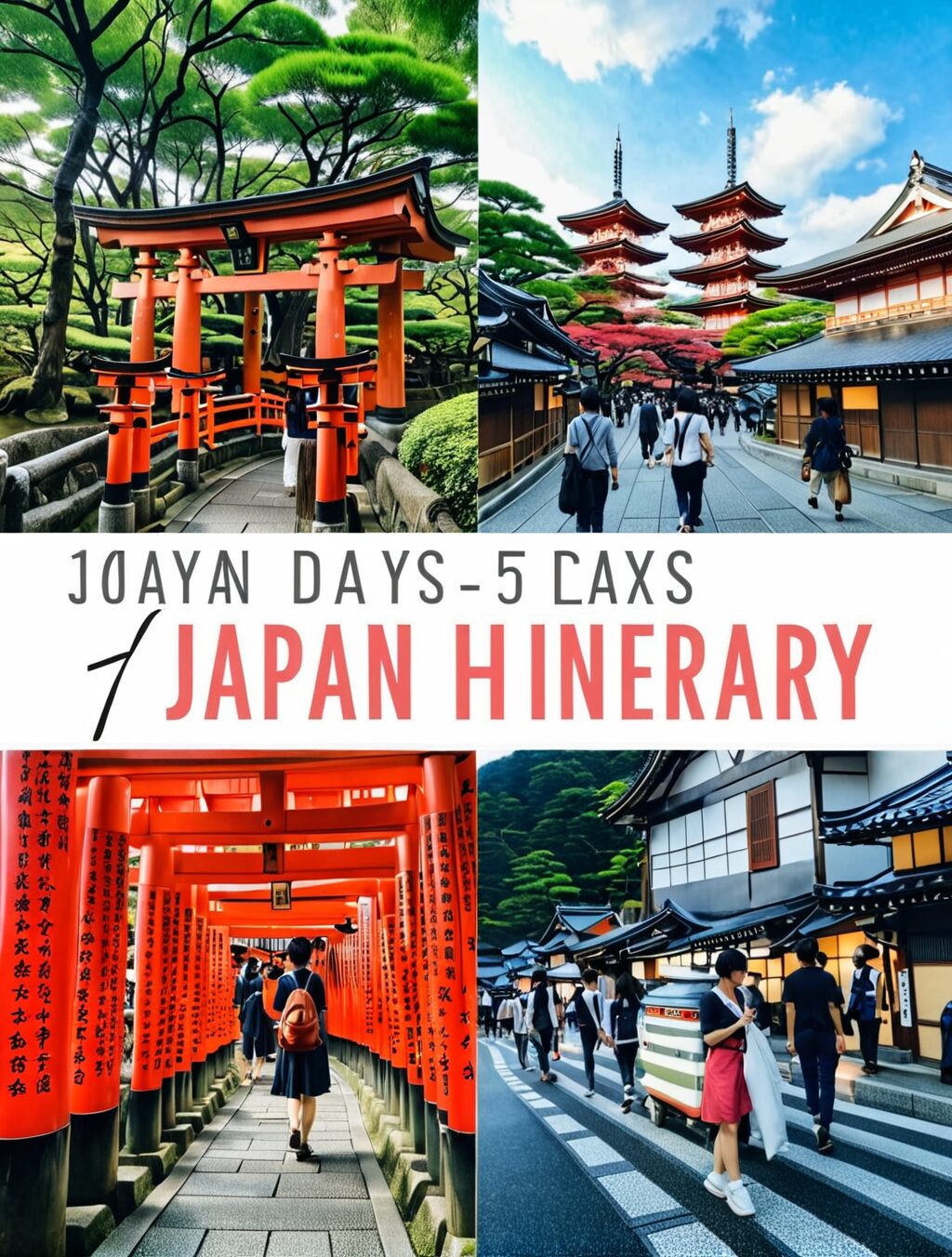 japan itinerary 7 days budget