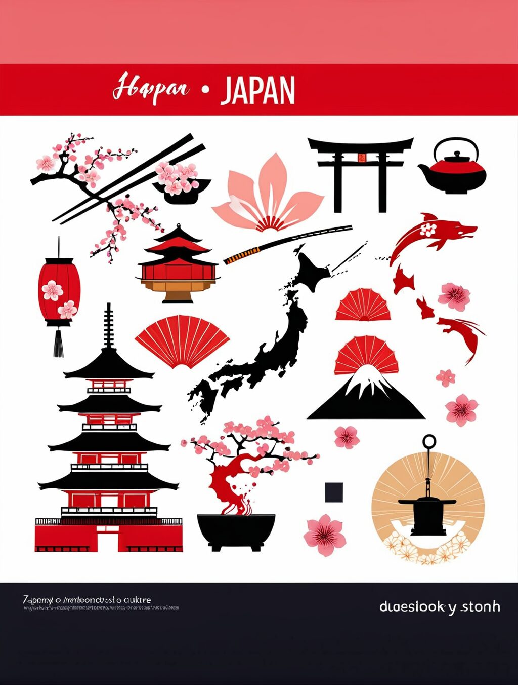 japan symbols about culture