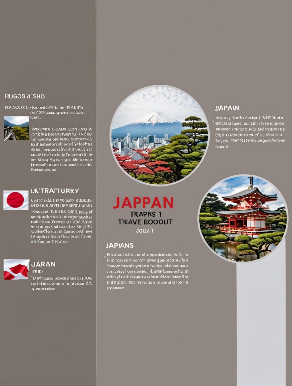 japan travel booklet