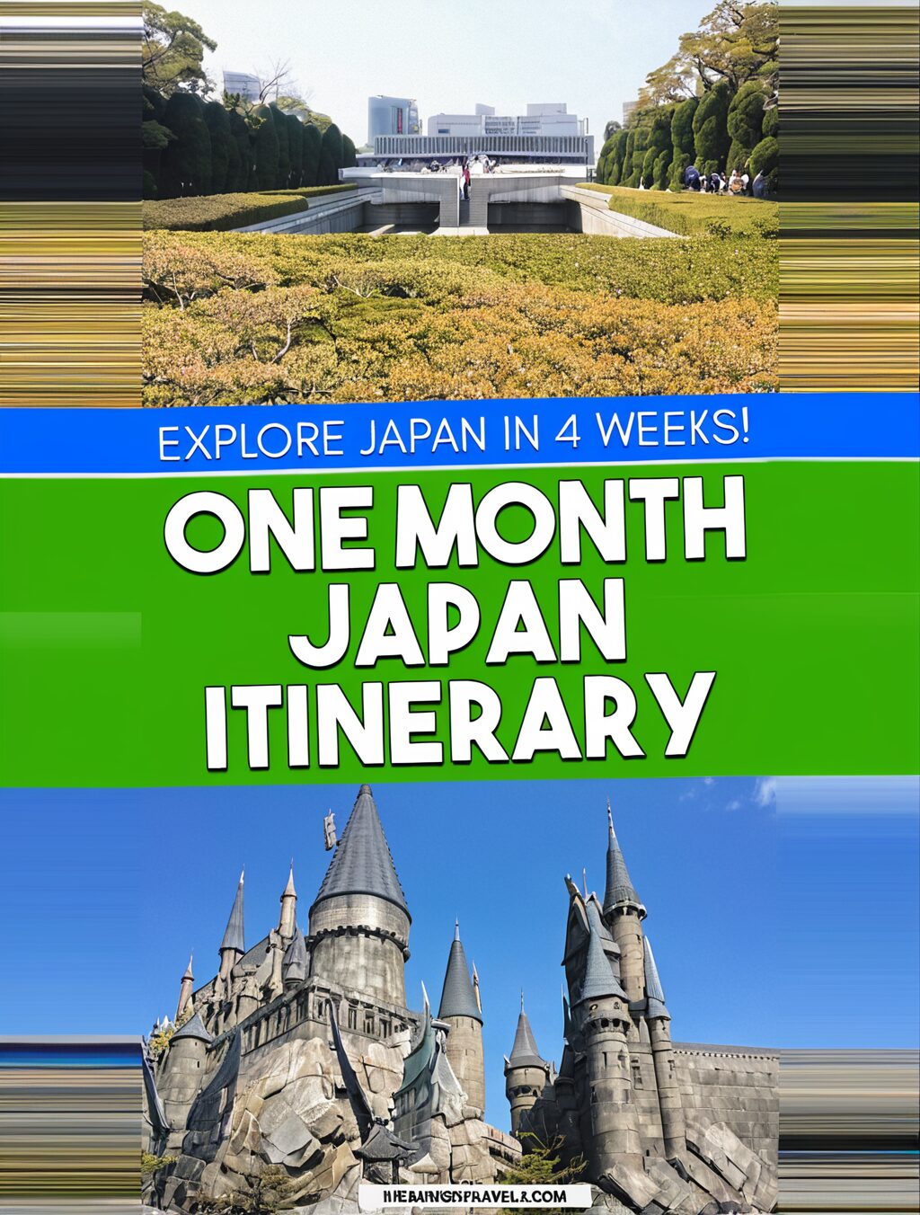 japan travel itinerary 1 month