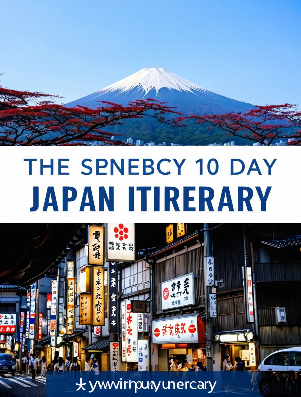 japan travel itinerary 10 days