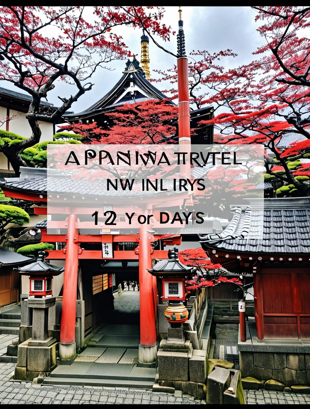 japan travel itinerary 12 days
