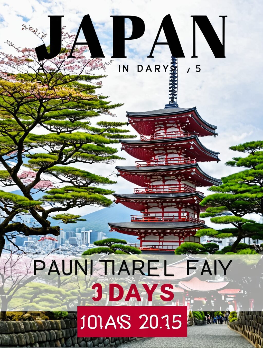 japan travel itinerary 5 days