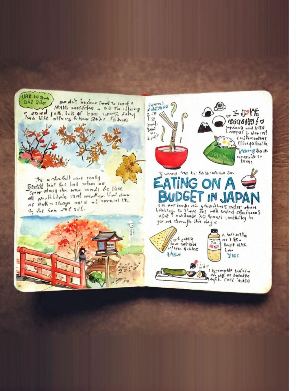 japan travel journal for kids