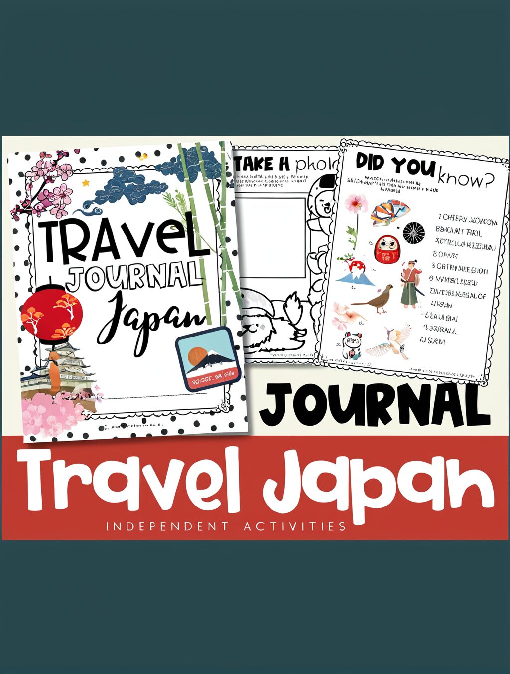 japan travel journal notebook