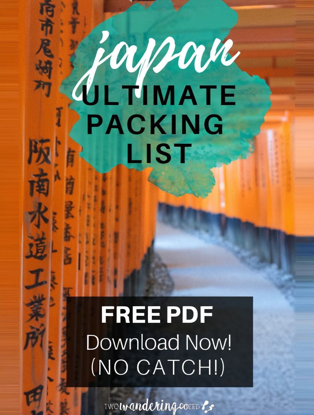 japan travel packing list