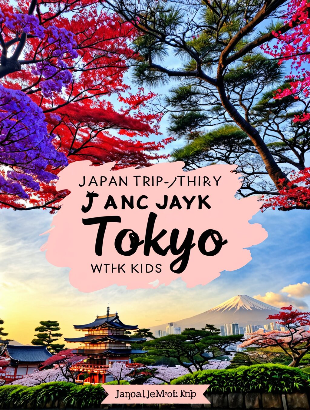 japan trip itinerary with kids