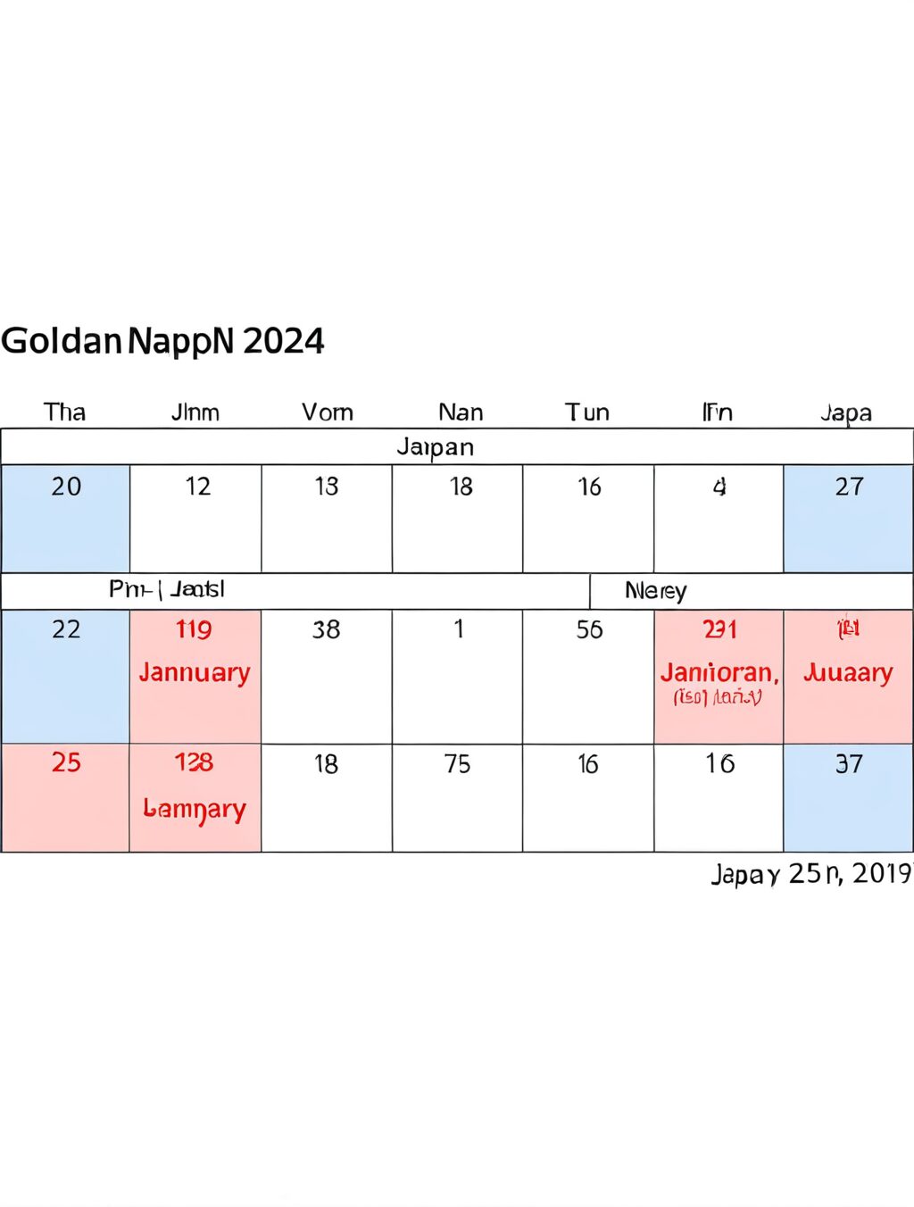 japan trip january 2024