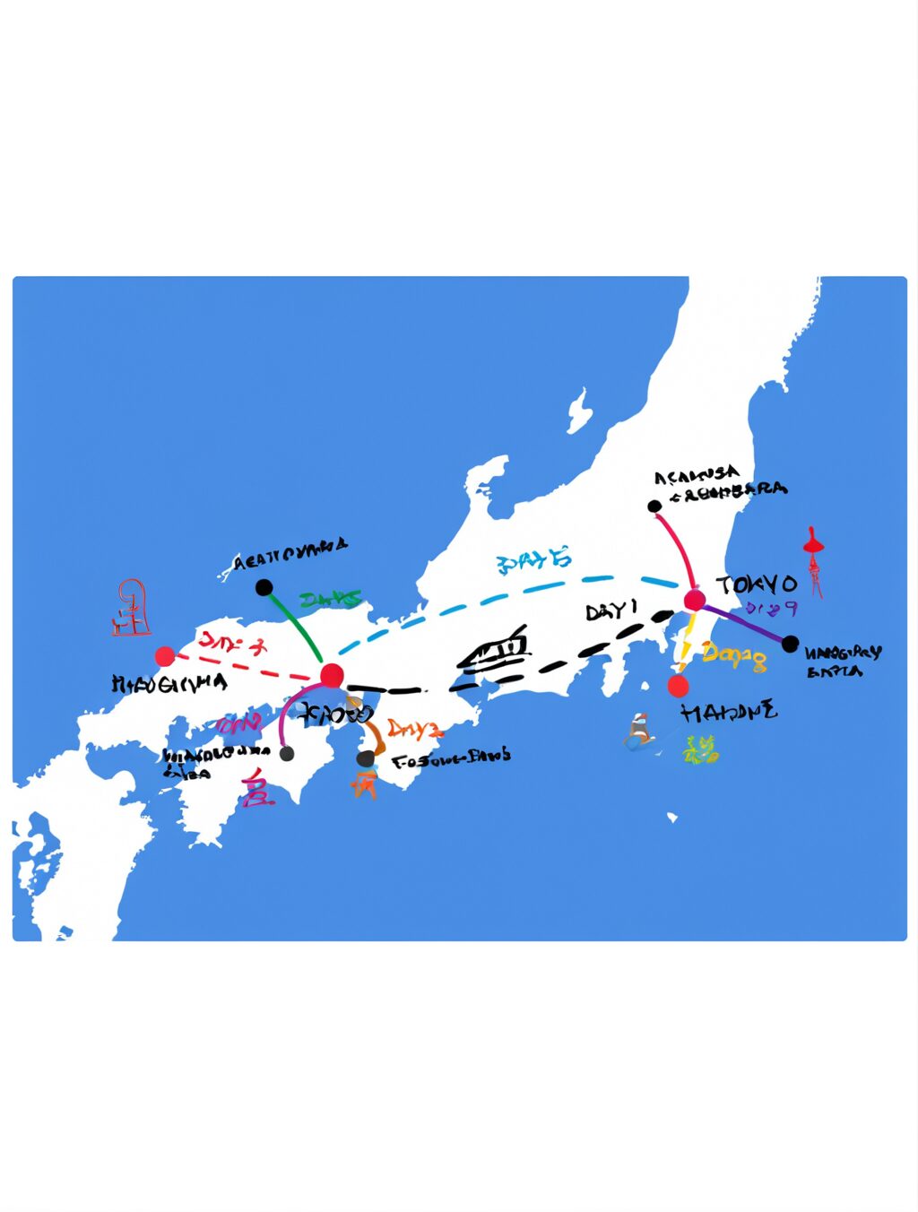 japan winter itinerary