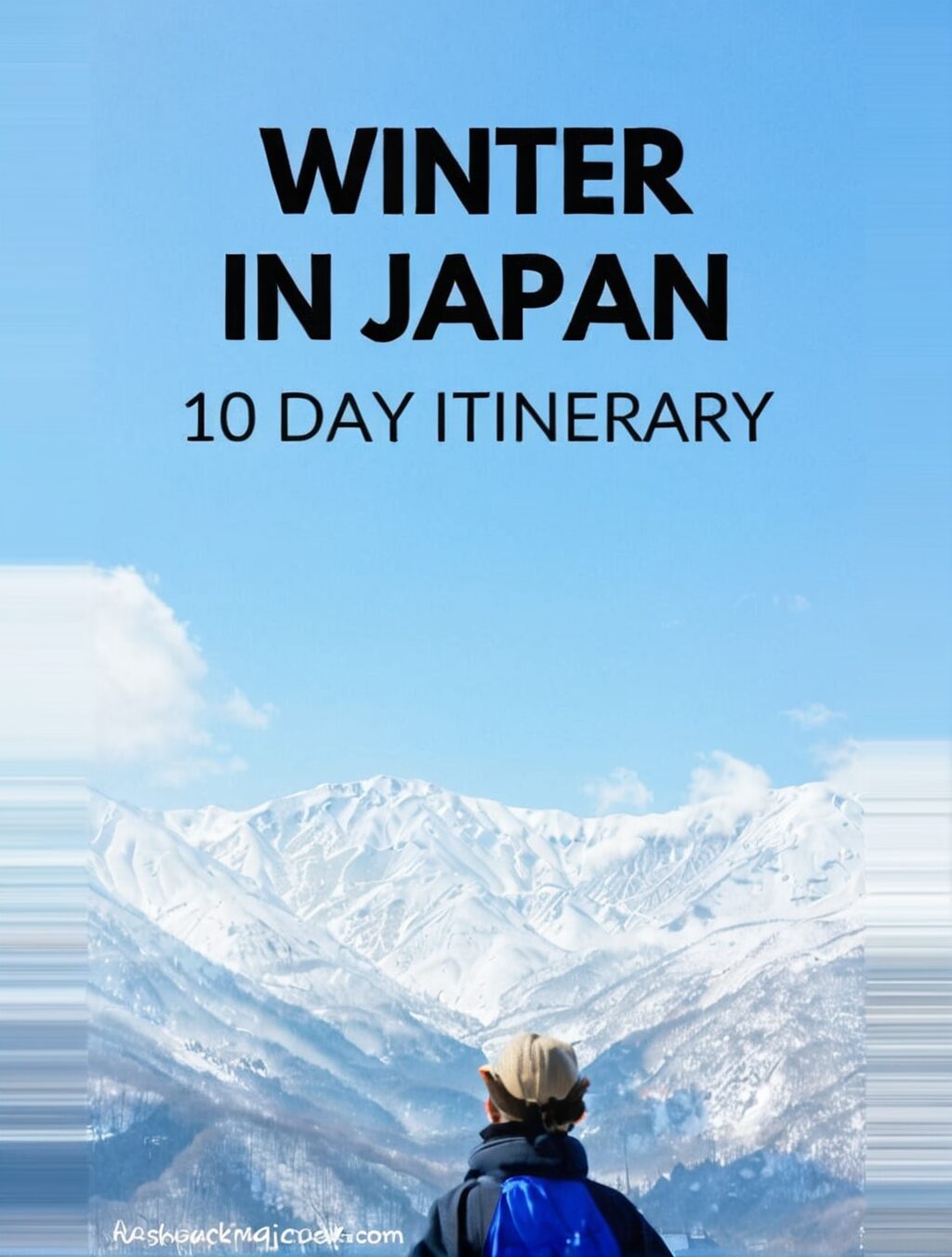 japan winter itinerary 5 days