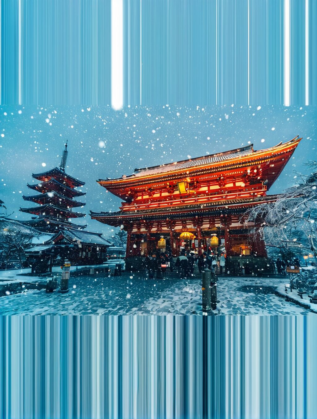 japan winter itinerary december
