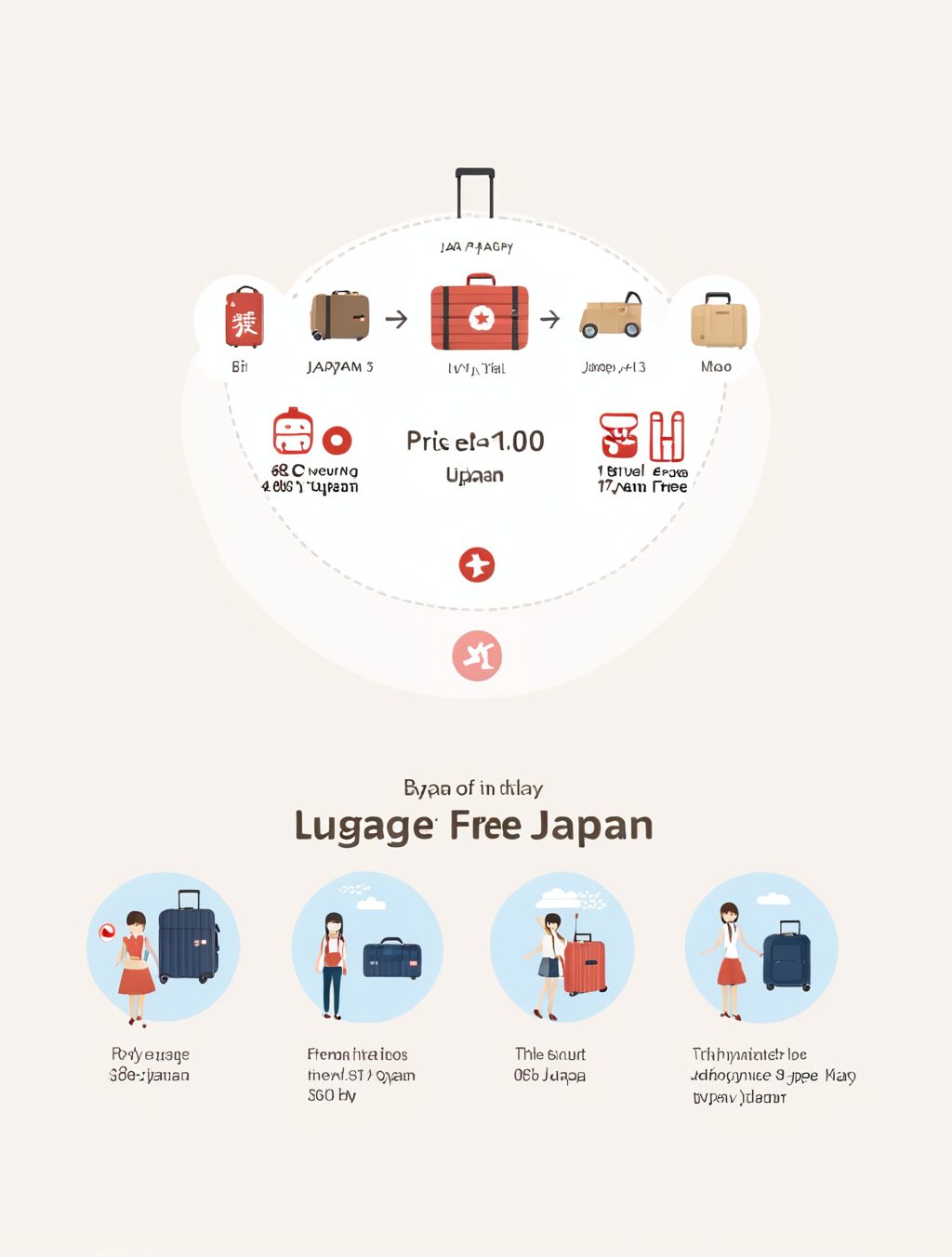 luggage free travel japan