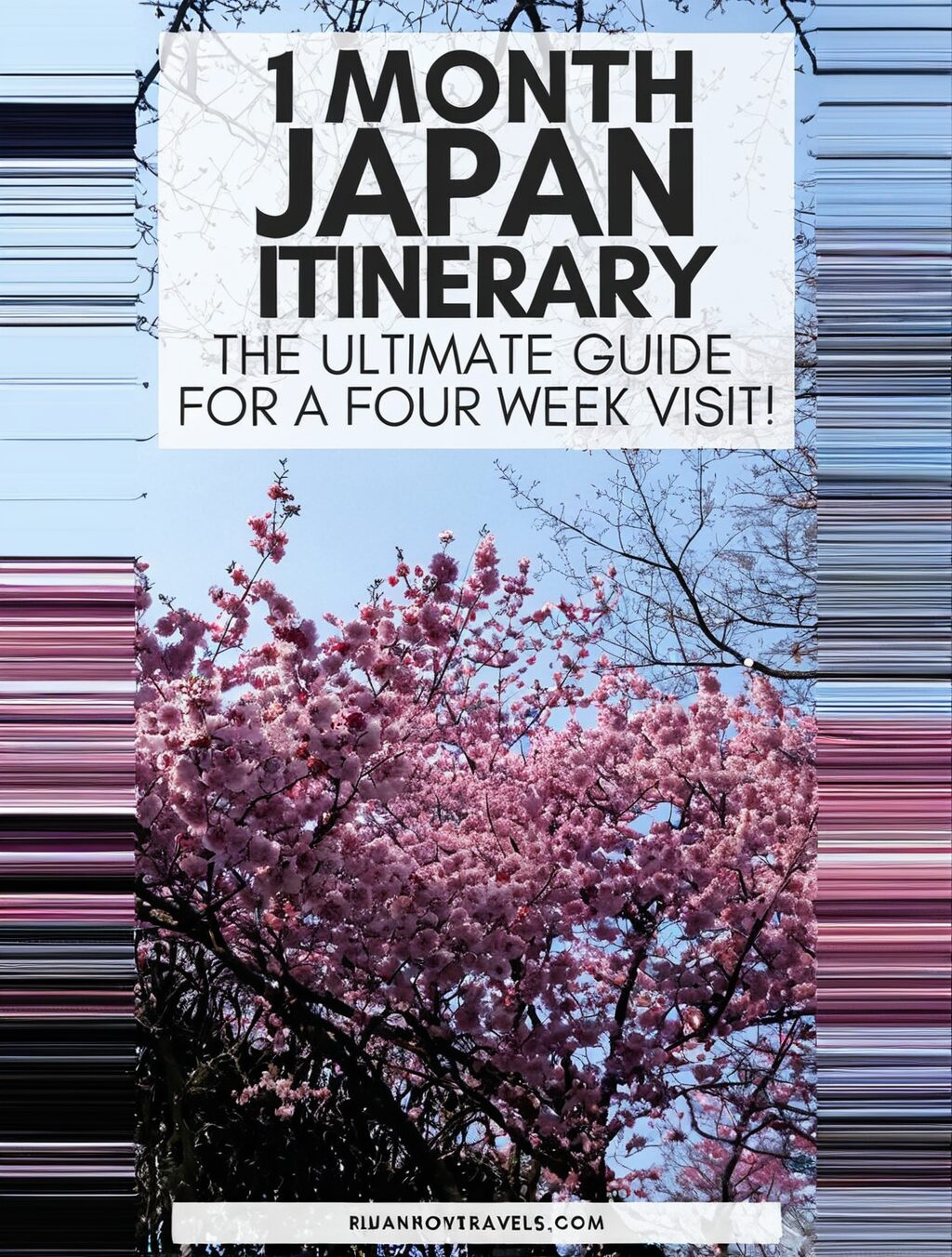 one month japan travel itinerary