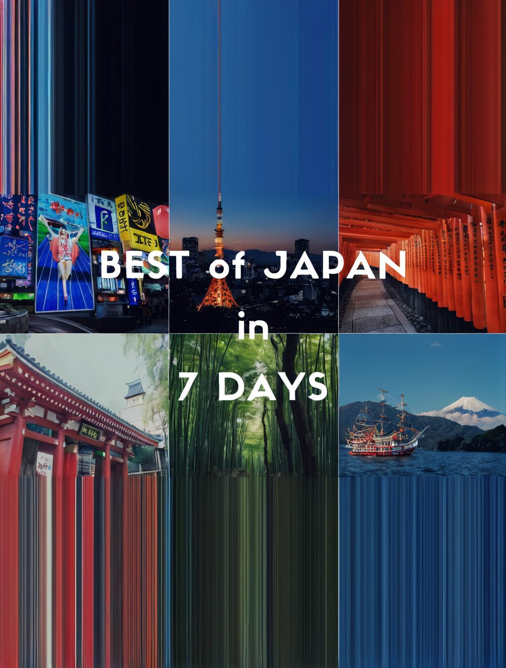 one week itinerary japan