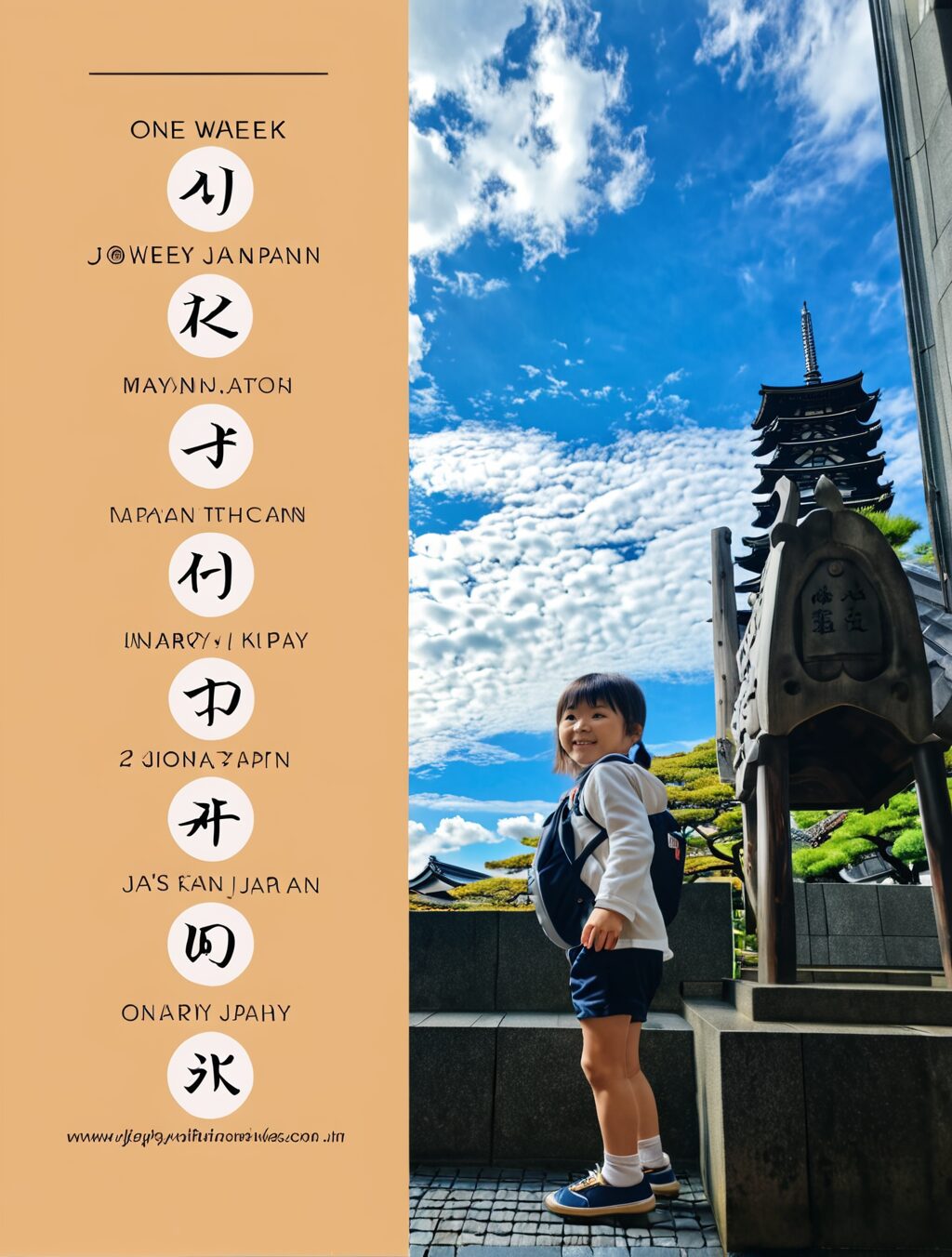 one week japan itinerary with kids
