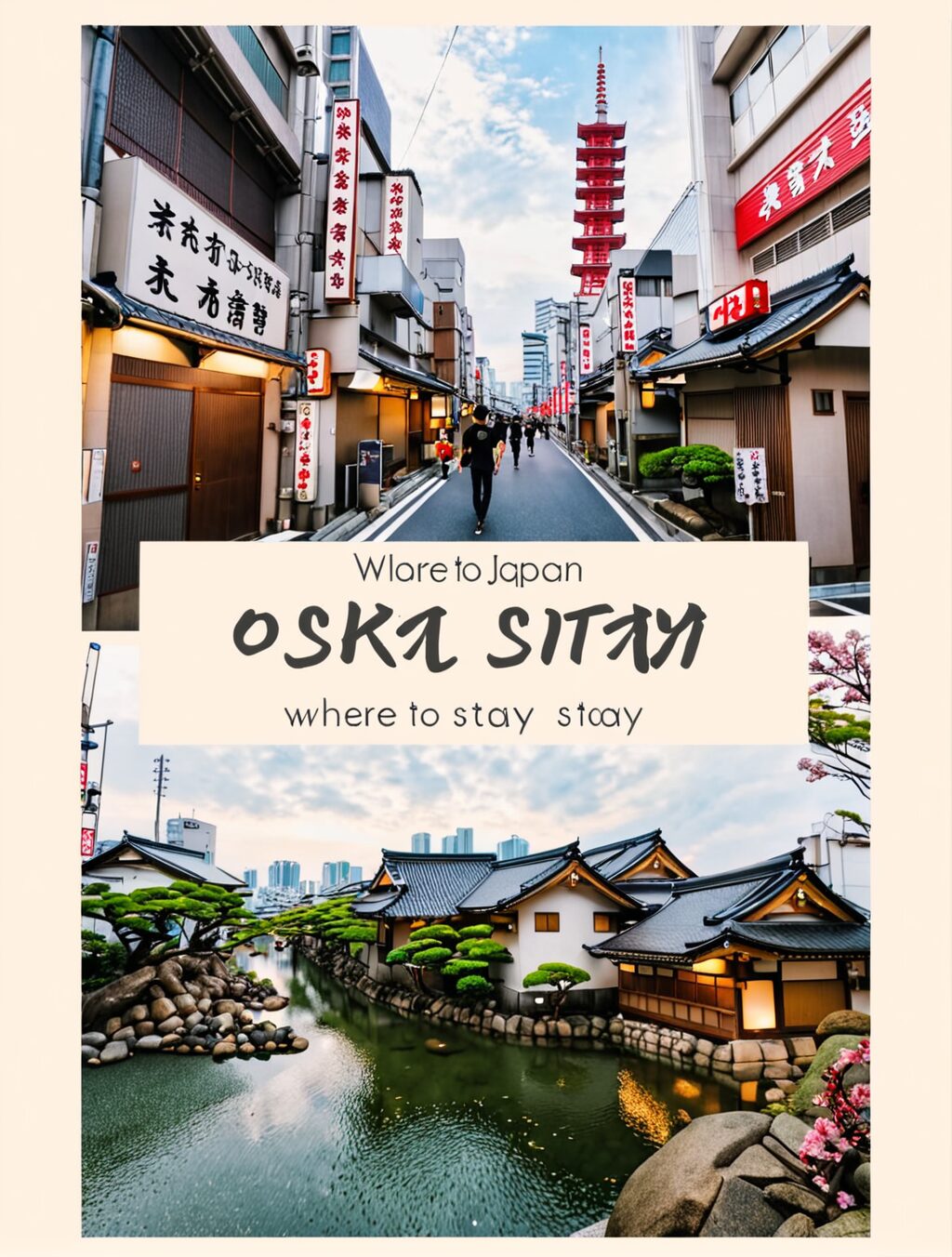 osaka japan where to stay