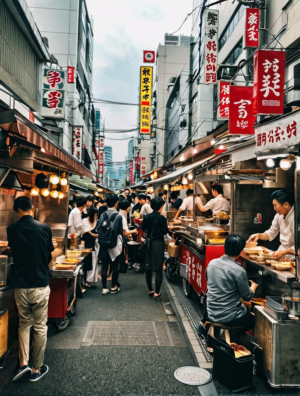 street food in tokyo japan