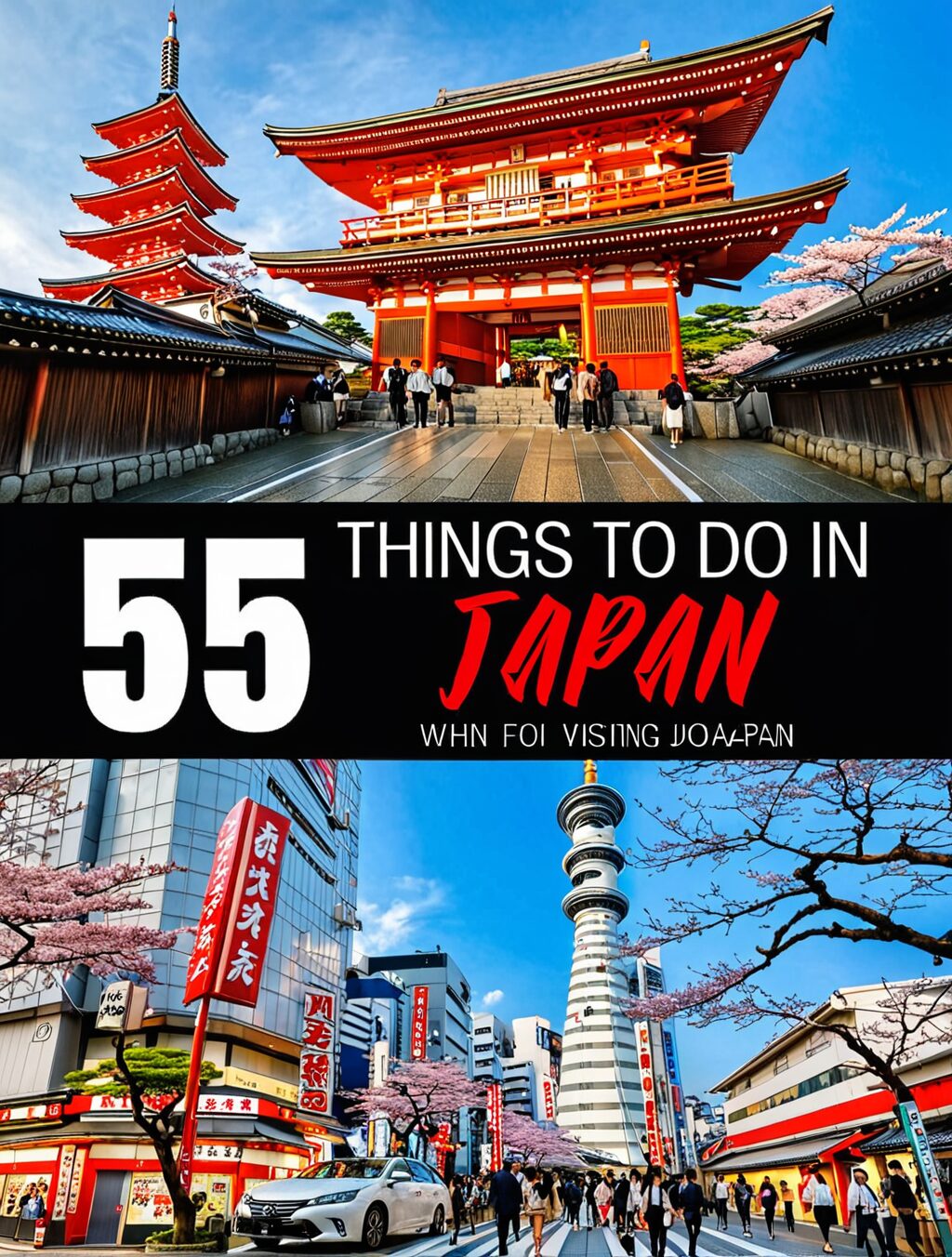 things to do when visiting japan