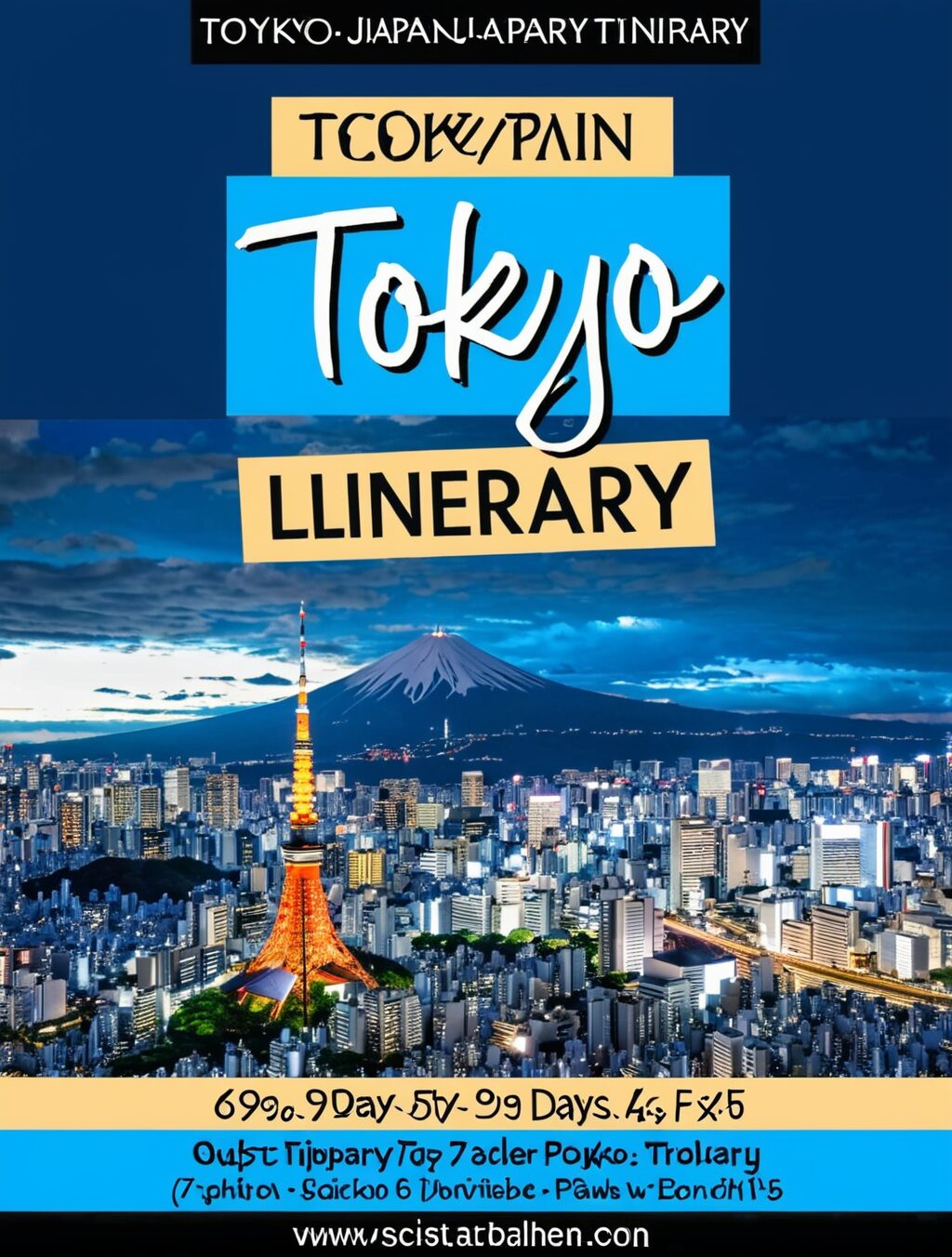 tokyo japan itinerary 6 days