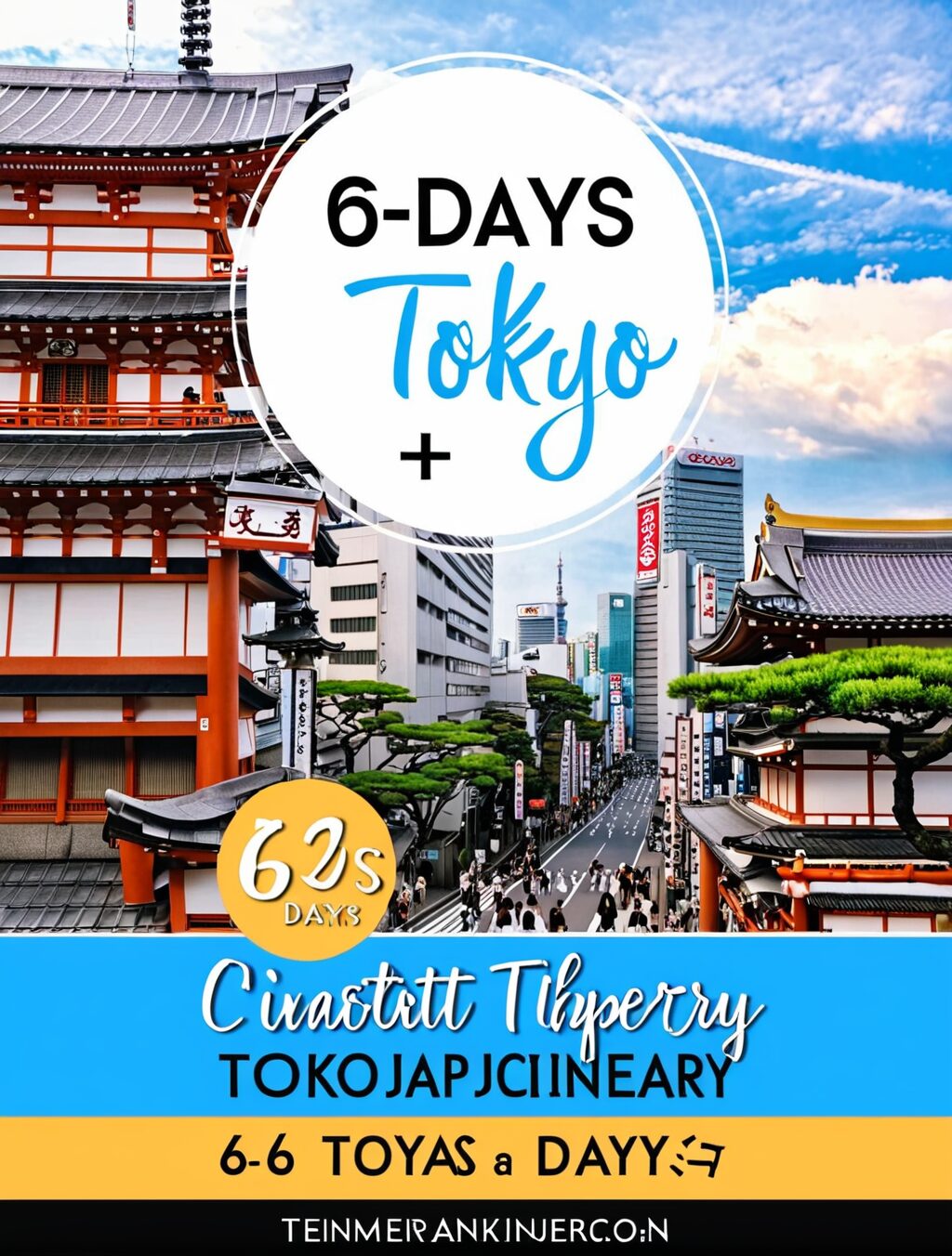 tokyo japan itinerary for 6 days