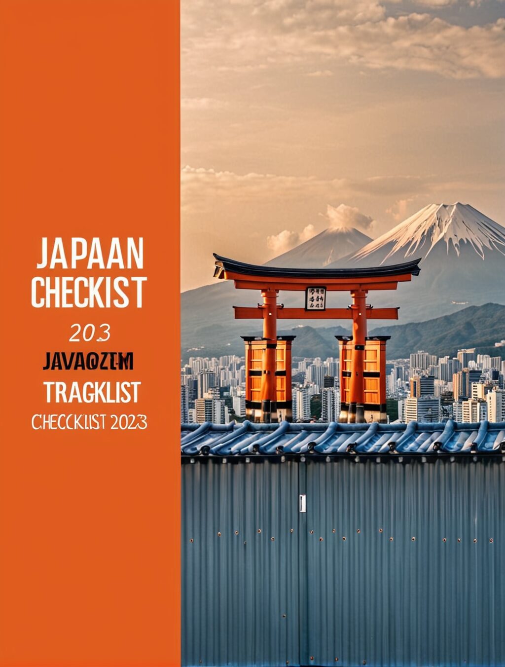 travel japan checklist 2023