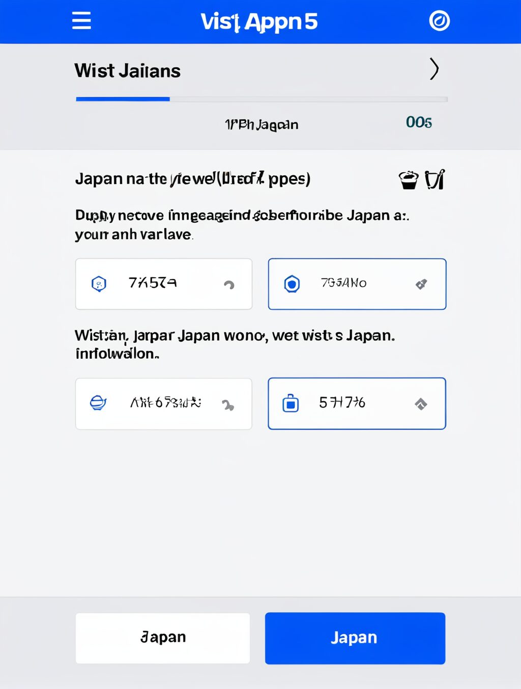 visit japan web アプリない