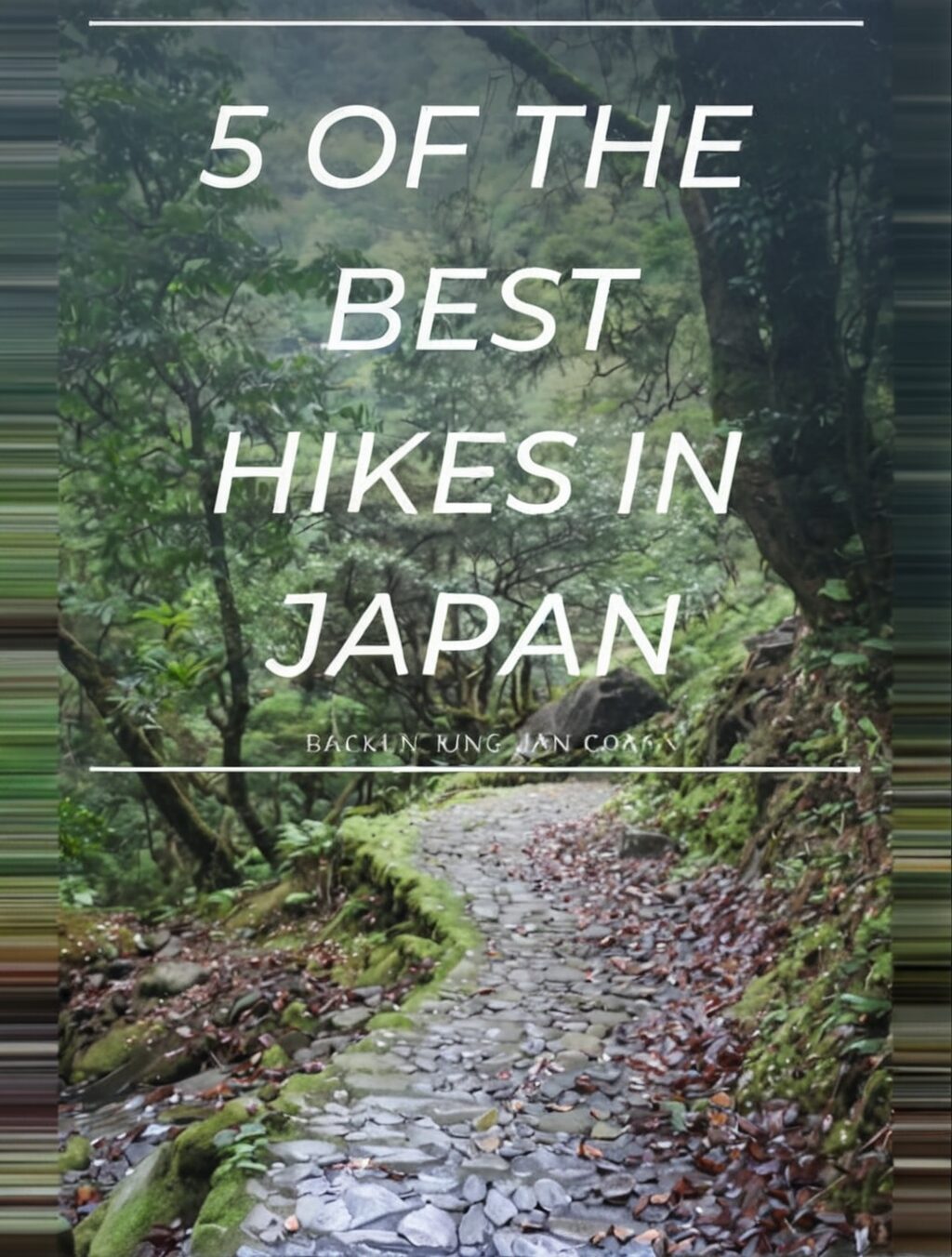 walking trips in japan