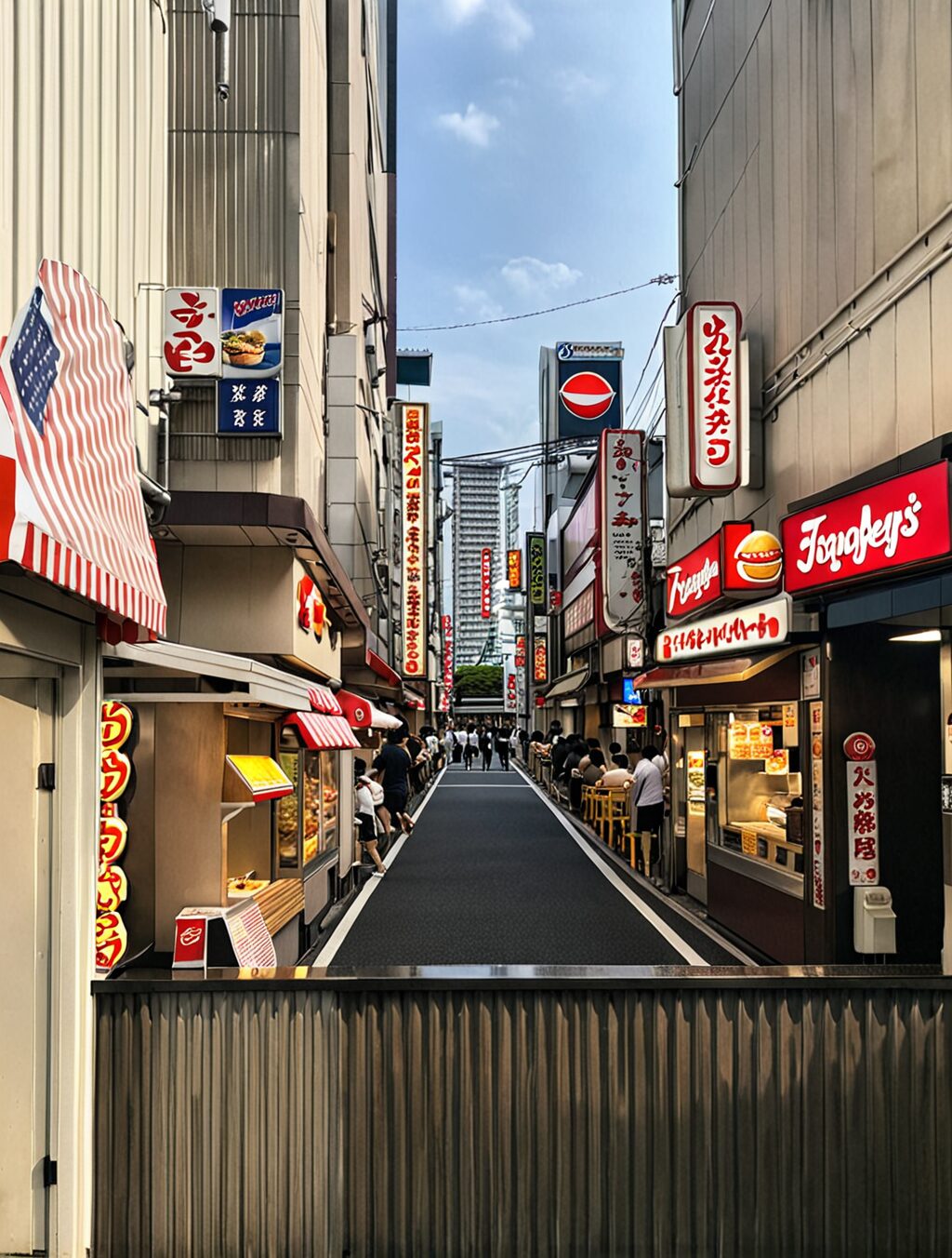 what american fast food looks like in japan