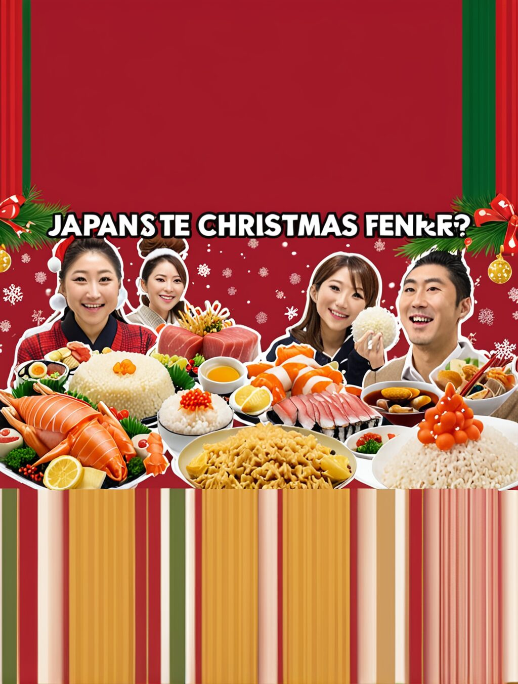 what do japan eat on christmas