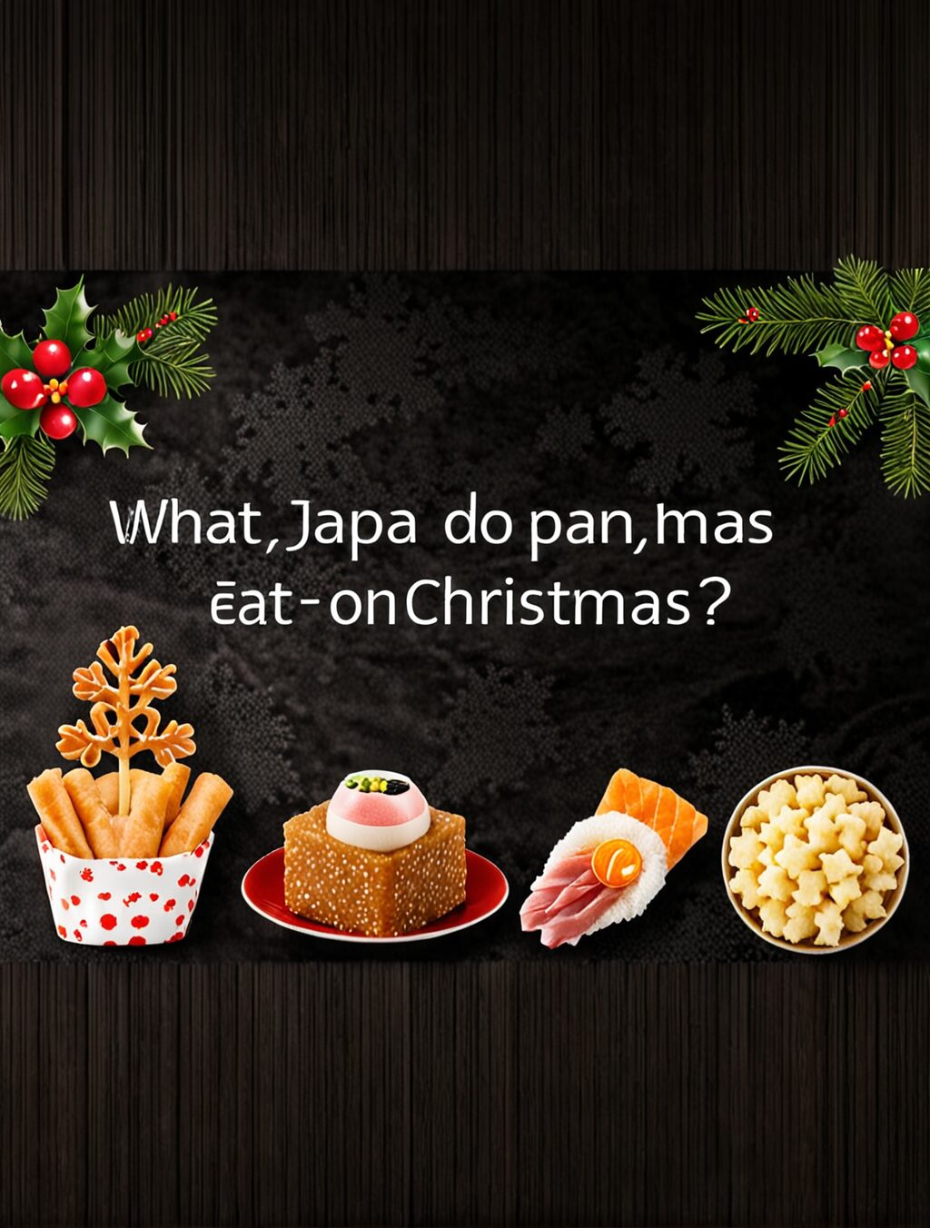 what do japan eat on christmas