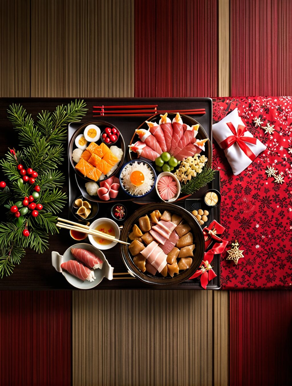 what do people in japan eat on christmas day