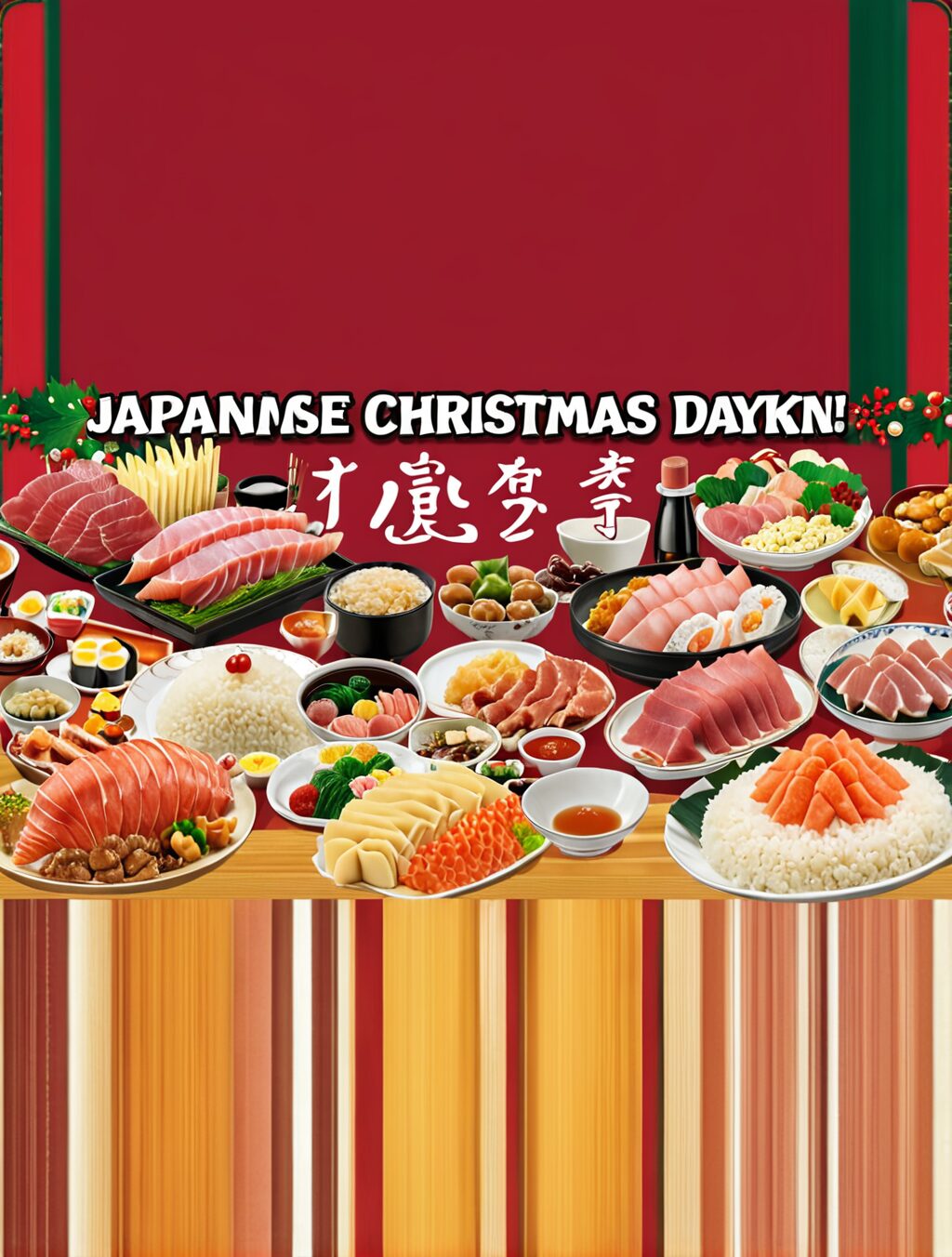 what do you eat in japan on christmas day