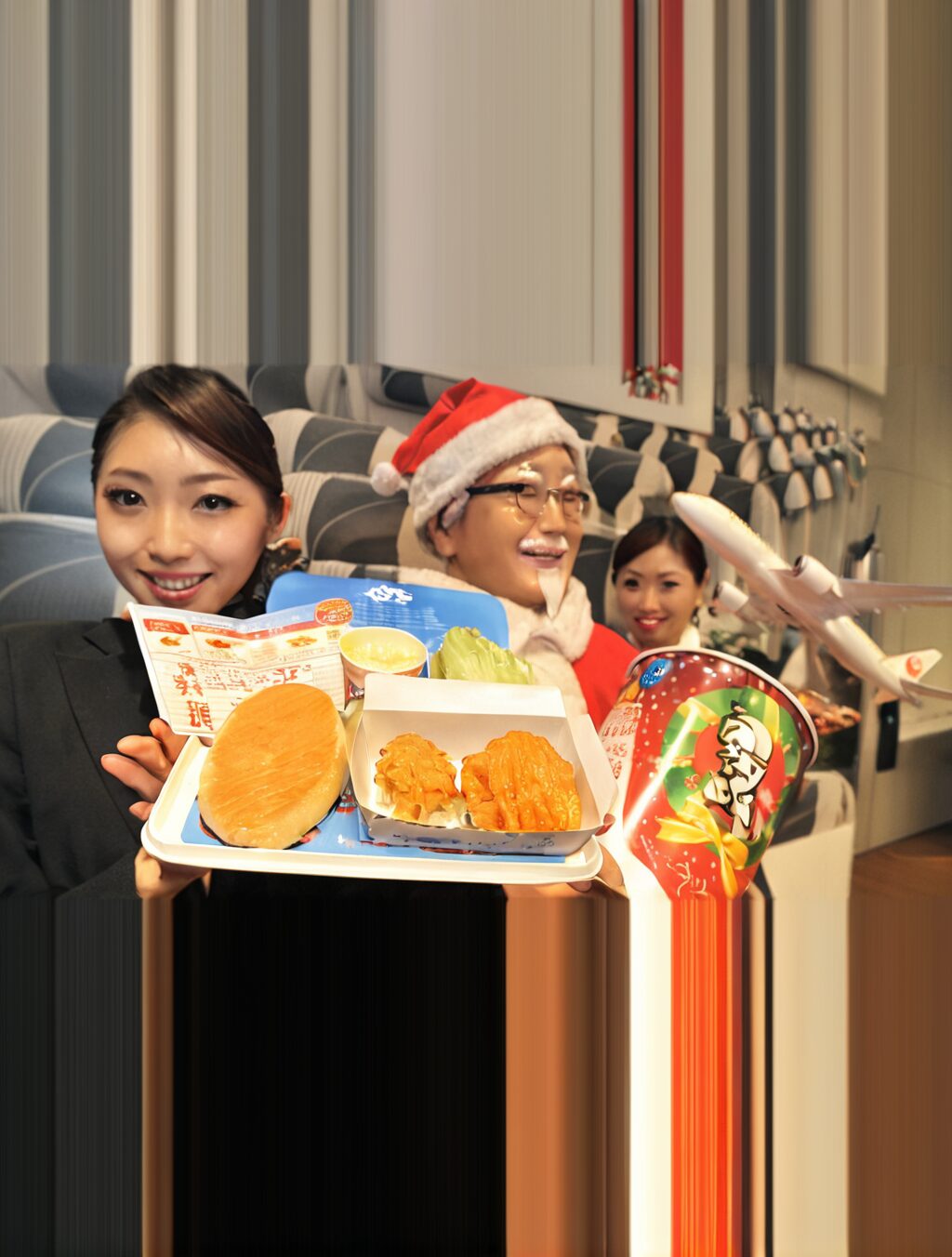 what does japan eat and drink on christmas
