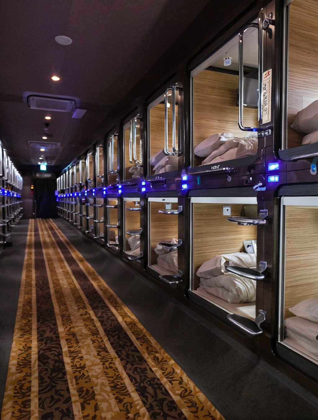 what is a capsule hotel in japan