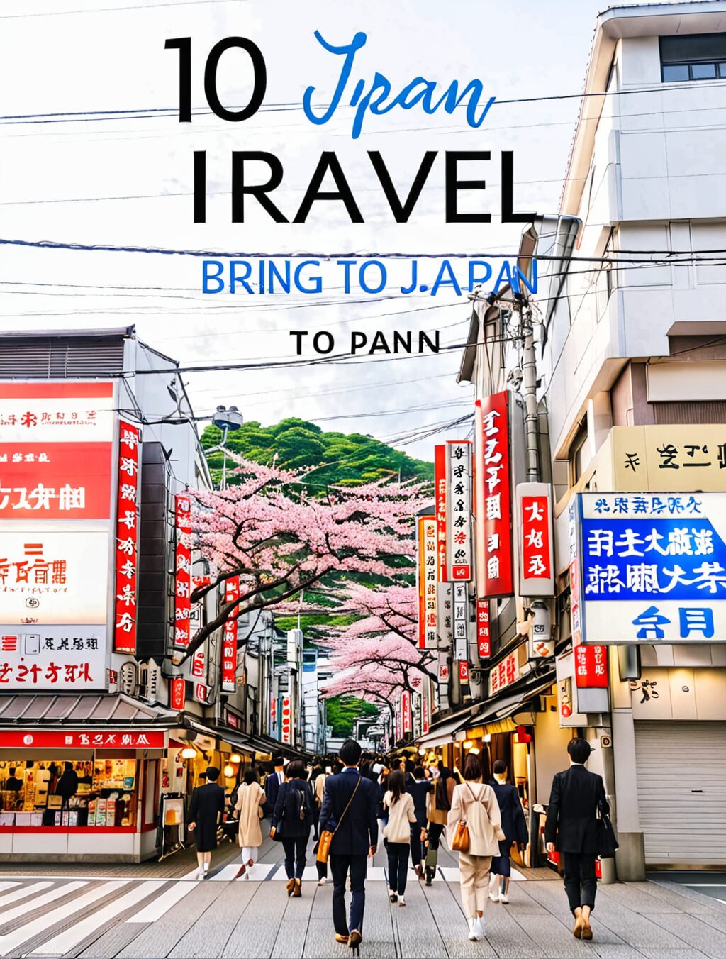 what to bring to japan trip