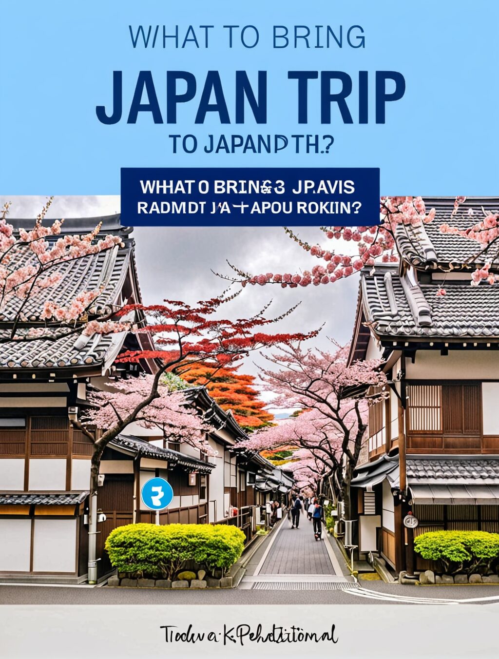 what to bring to japan trip reddit