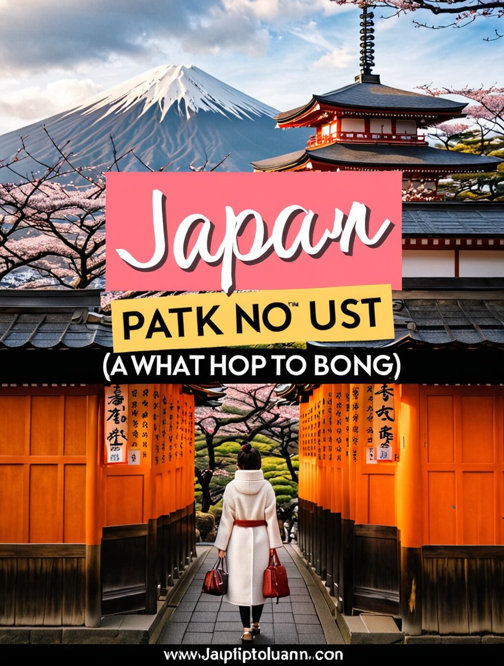 what to pack for a trip to japan in february