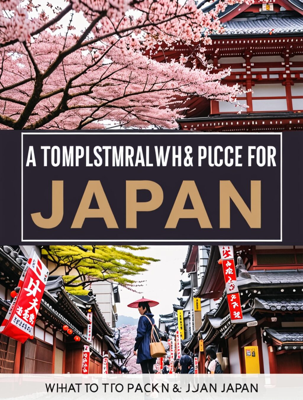 what to pack for a trip to japan in march
