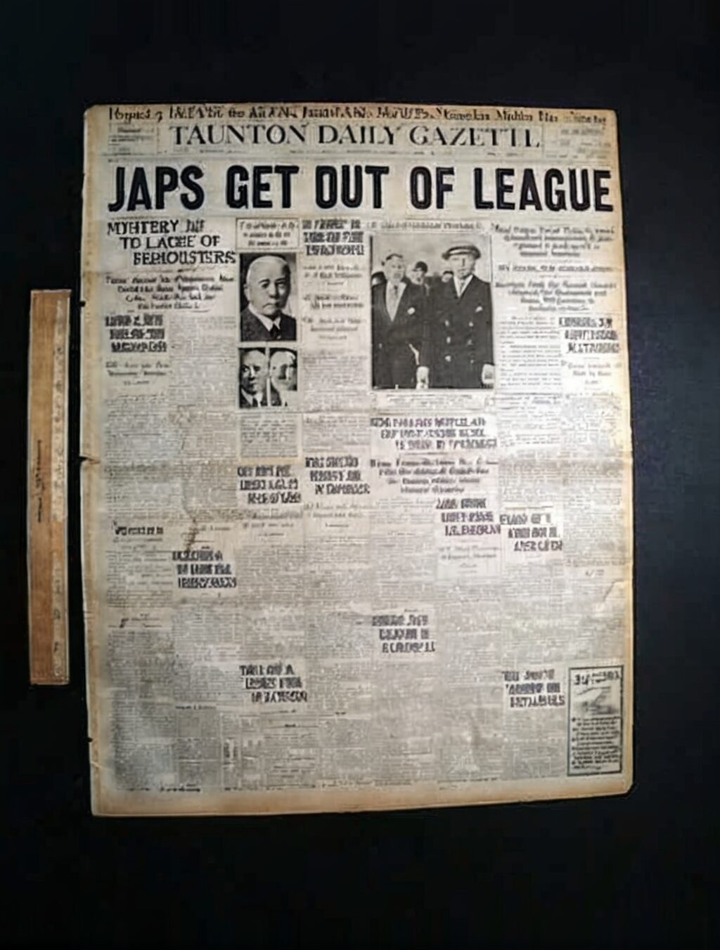 what year did japan leave the league of nations